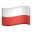 poland flag - polish language